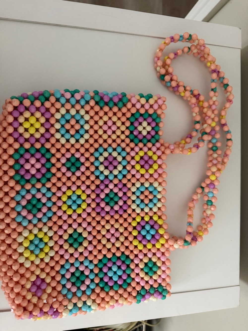 Forever 21 Y2K beaded small hand bag purse